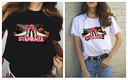 Жіноча футболка "Stefania" з віскози норма та напівбатал