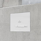 Кнопка зливу для інсталяції VILLEROY&BOCH ViConnect 92218068 подвійна глянцева біла 110708, фото 4