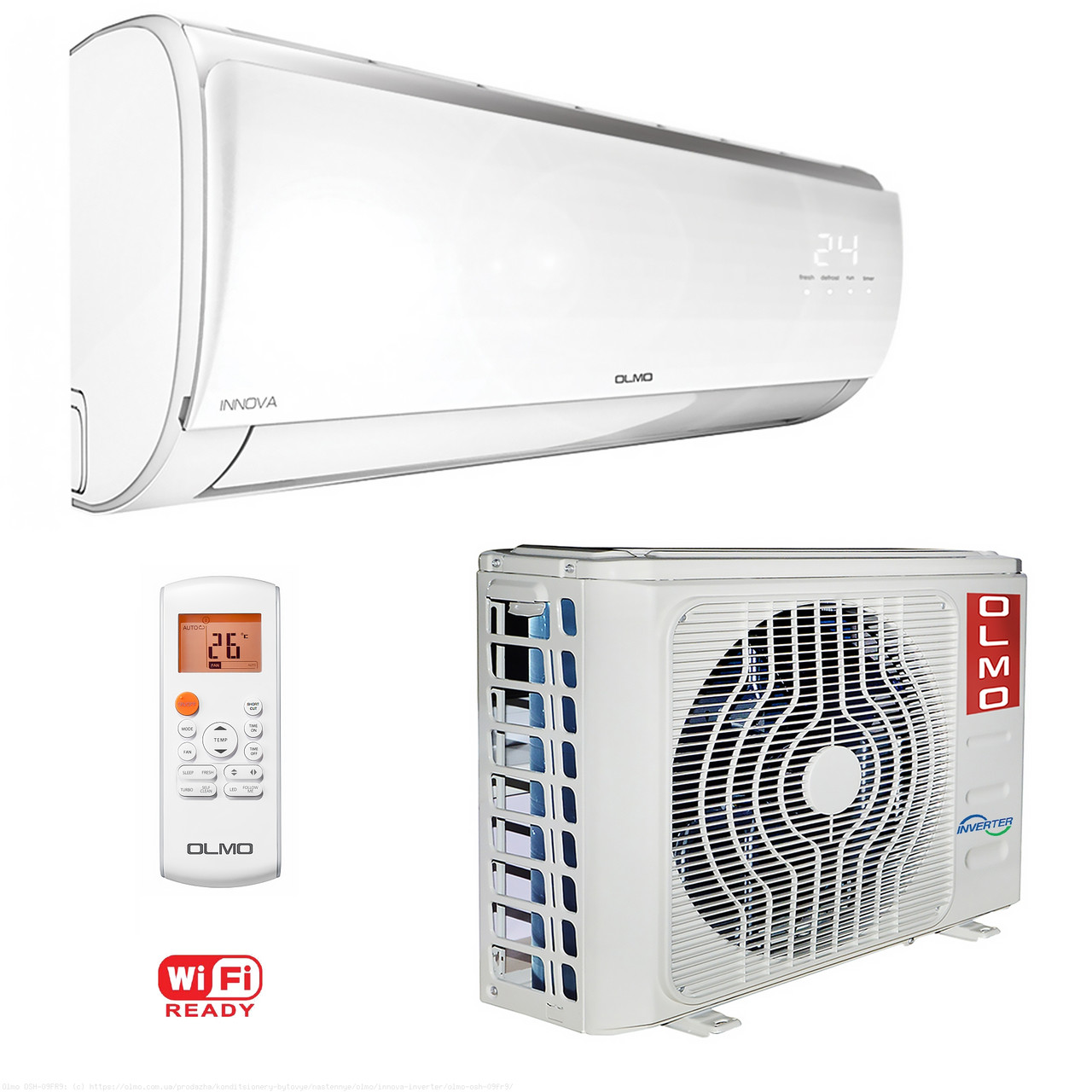 Кондиціонер Olmo inverter OSH-18FR9