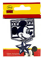 Детская термо нашивка аппликация Микки Маус Disney термо заплатка, латка
