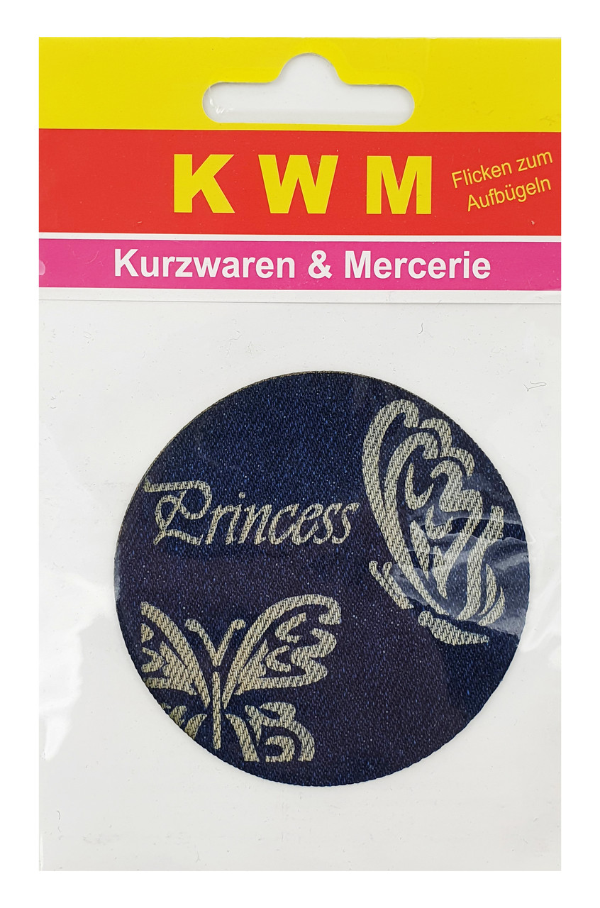 Термонашивка джинс KWM, термоплатка, латка, нашивка, аплікація, фото 1