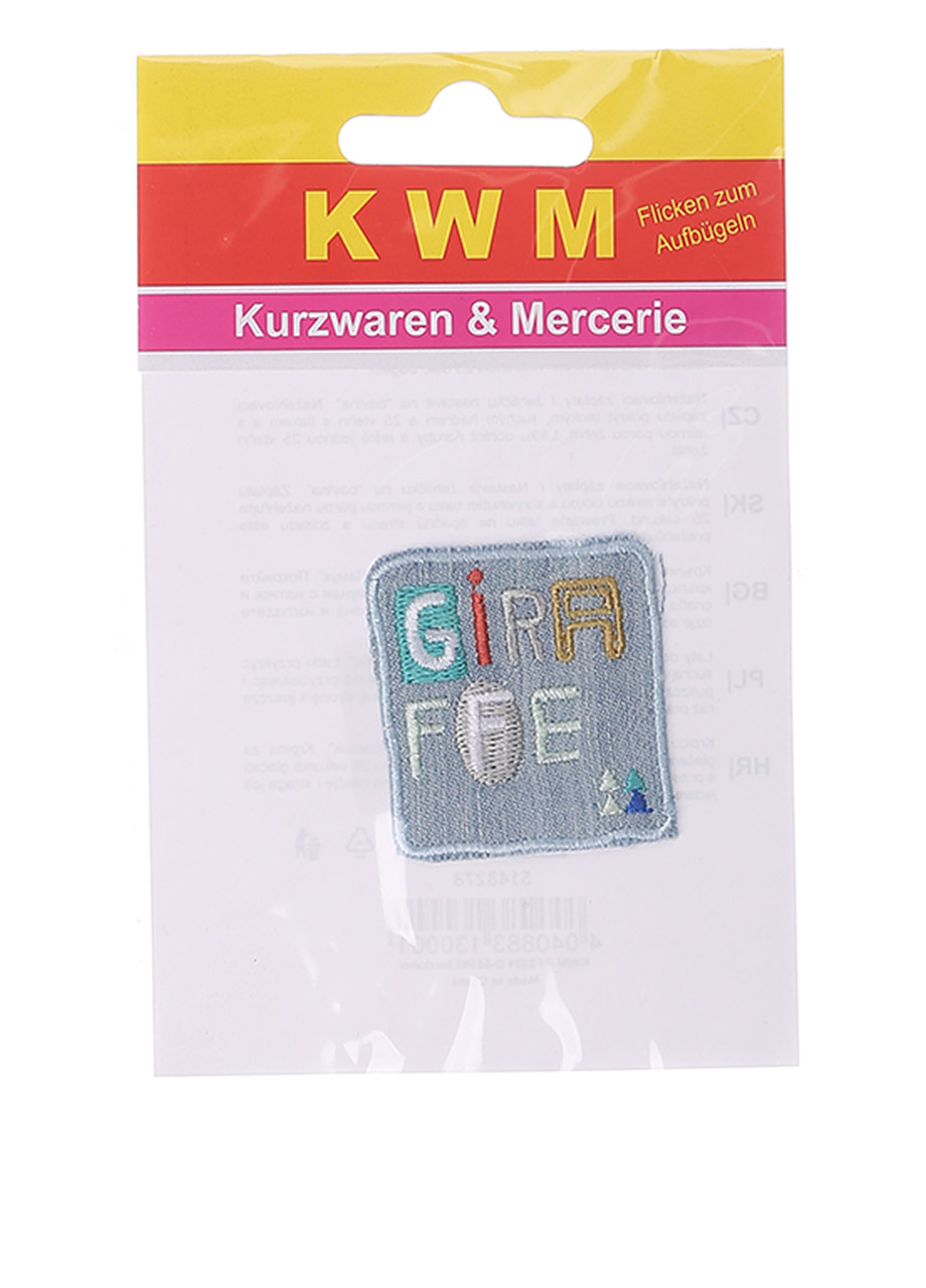 Термо нашивка KWM, термо латка, нашивка, аплікація, фото 1