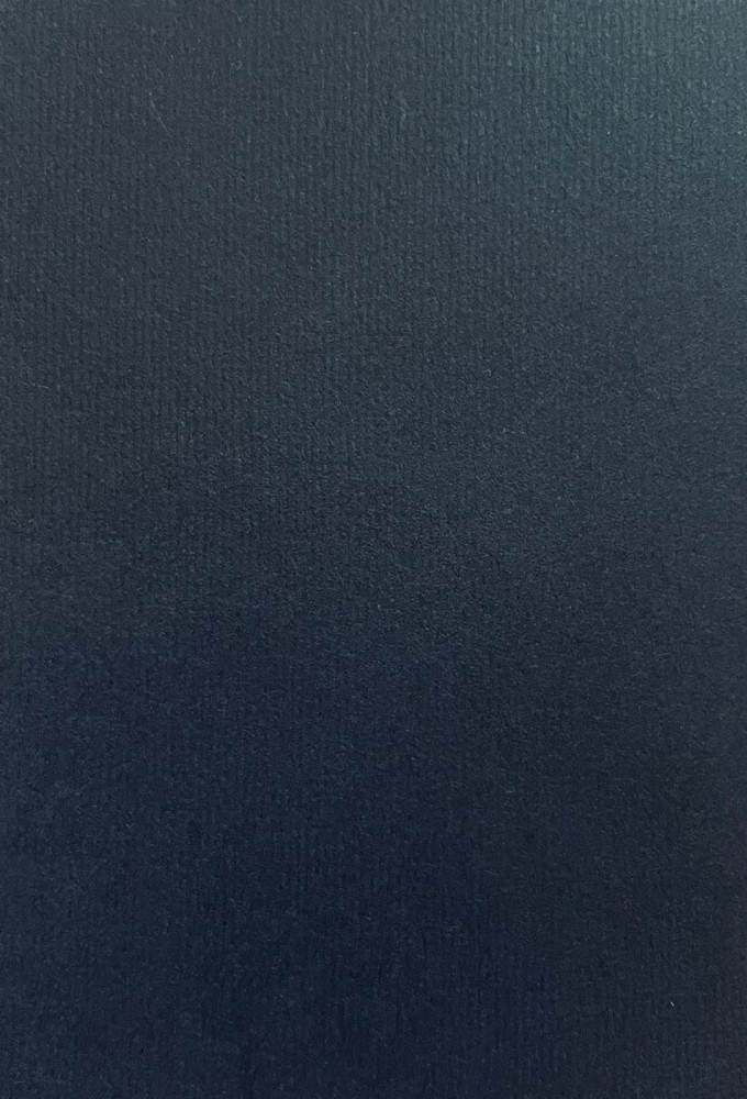 Дизайнерський картон ARTISAN Velvet, темно синій, 250 гр/м2