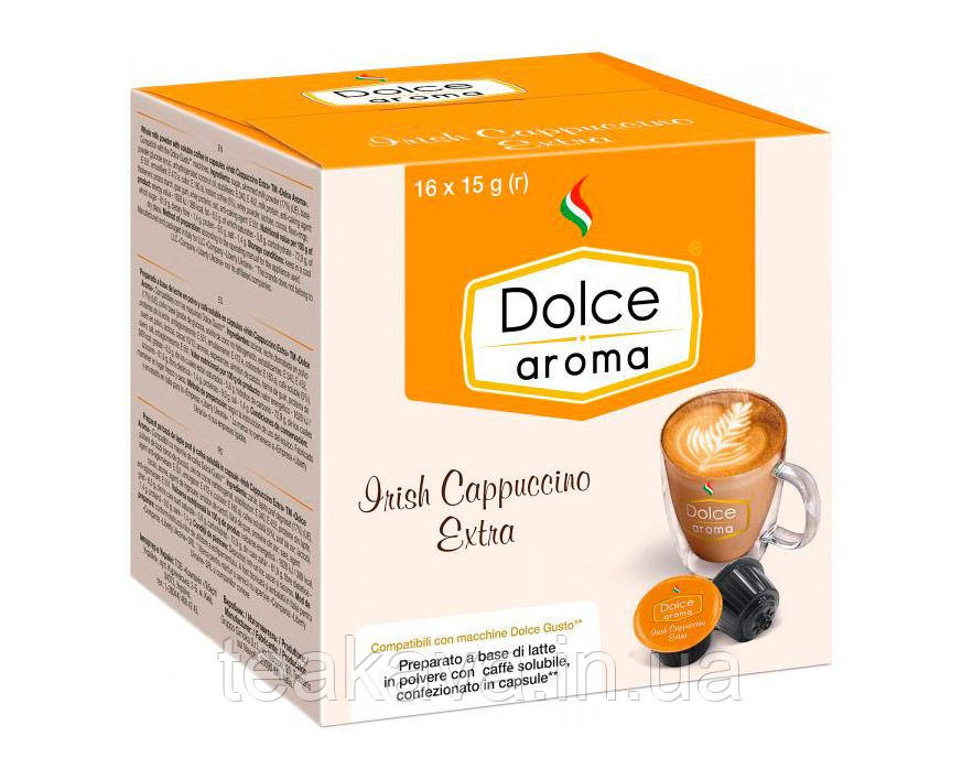 Капучино в капсулах Dolce Aroma Irish Cappucino Dolce Gusto, 16 шт