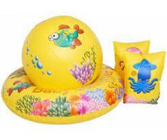 Надувні круги, нарукавники, гребіни та нарукавники