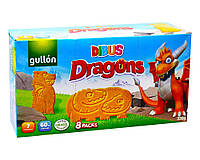 Печенье злаковое Драконы GULLON DIBUS Dragons, 330 г (8410376041460)