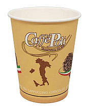 Склянка паперова Caffe Poli "Серце" вендинг 175 мл, 50 шт.