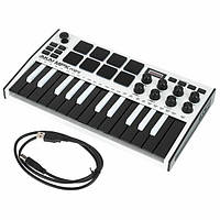 MIDI клавиатура AKAI MPK MINI MK3 White