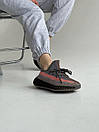 Кросівки чоловічі сірі Adidas Yeezy Boost 350 V2 Ash Stone (06135), фото 5