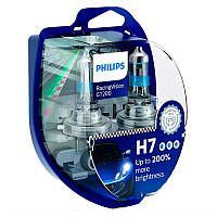 Лампа Philips H7 RacingVision GT200 +200% 12V 55W (PX26d) S2 (блістер)