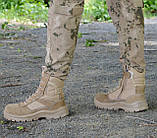 Черевики тактичні FLAS бежеві, фото 3