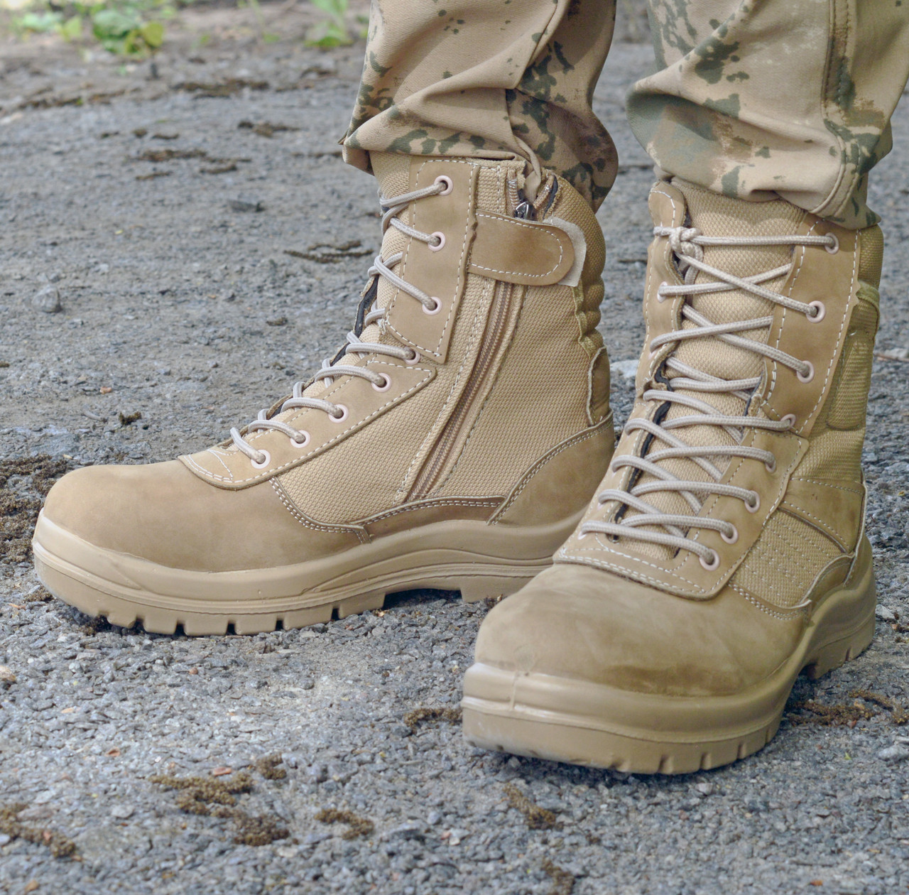 Черевики тактичні FLAS бежеві, фото 1