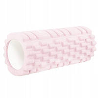 Массажный ролик (валик, роллер) Springos 33 x 14 см FR0022 Light Pink .