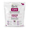 Brit Care Junior Large Breed Lamb &Rice - Корм для цуценят та молодих собак великих порід (ягня/рис)1кг, фото 3
