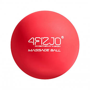 Масажний м'яч 4FIZJO Lacrosse Ball 6.25 см 4FJ1202 Red .
