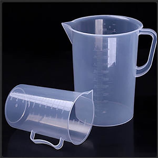 Кружка мірна з ручкою і з носиком 5000 мл (пластик). Мірний стакан., фото 1