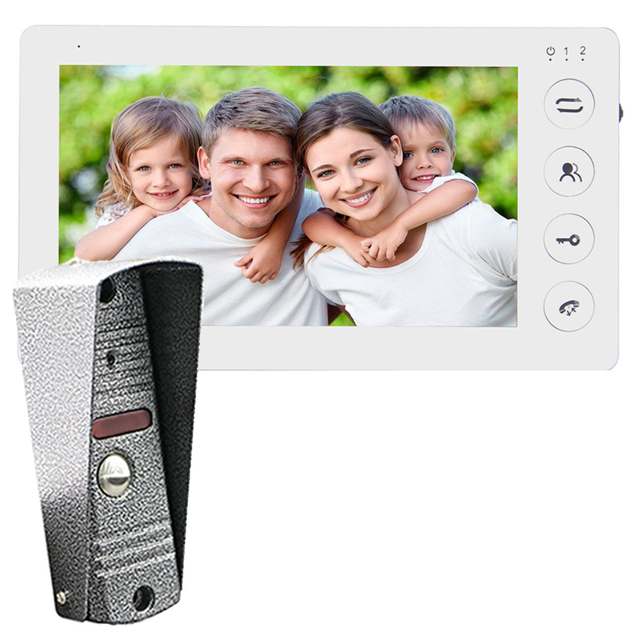 Комплект домофона SEVEN DP-7574 KITw. Цена, купить в Украине