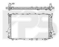 Радиатор охлаждения двигателя Audi 100 C4 1991-1994 2.6, 2.8 МКПП (FPS)
