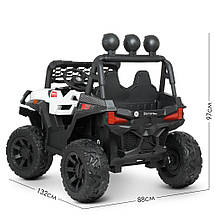 Дитячий електромобіль джип баггі Bambi M 4620EBLR-1 (MP3, SD, USB, мотори 4x25W, акумулятор 12V10AH), фото 5