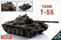 Пластикова модель 1/35 SKIF 233 радянський танк Т- 55