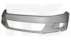Передний бампер Volkswagen Tiguan '11-17 (Sport) без отверстий (FPS) 5N0807217ENGRU