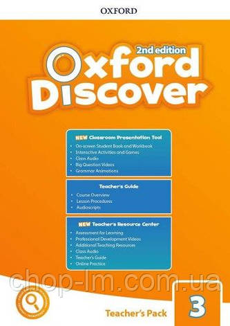 Oxford Discover (2nd Edition) 3 Teacher's Pack / Книга для вчителя, фото 1