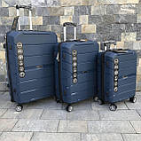 Чемодан дорожній ВЕЛИКИЙ 103л Сумка дорожная L 78х51х30 Wings PP05 Дорожные сумки и чемоданы Валіза велика, фото 3