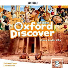 Oxford Discover (2nd Edition) 3 Class Audio CDs / Аудіо диск