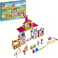 Конюшня Конструктор LEGO Disney Belle and Rapunzel s Royal Stables подходит для вдохновляющих творческих идей