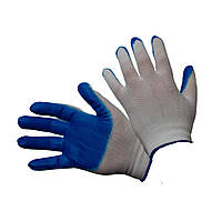 Перчатки защитные SeVen 69457, белые, с нитриловым покрытием (L)