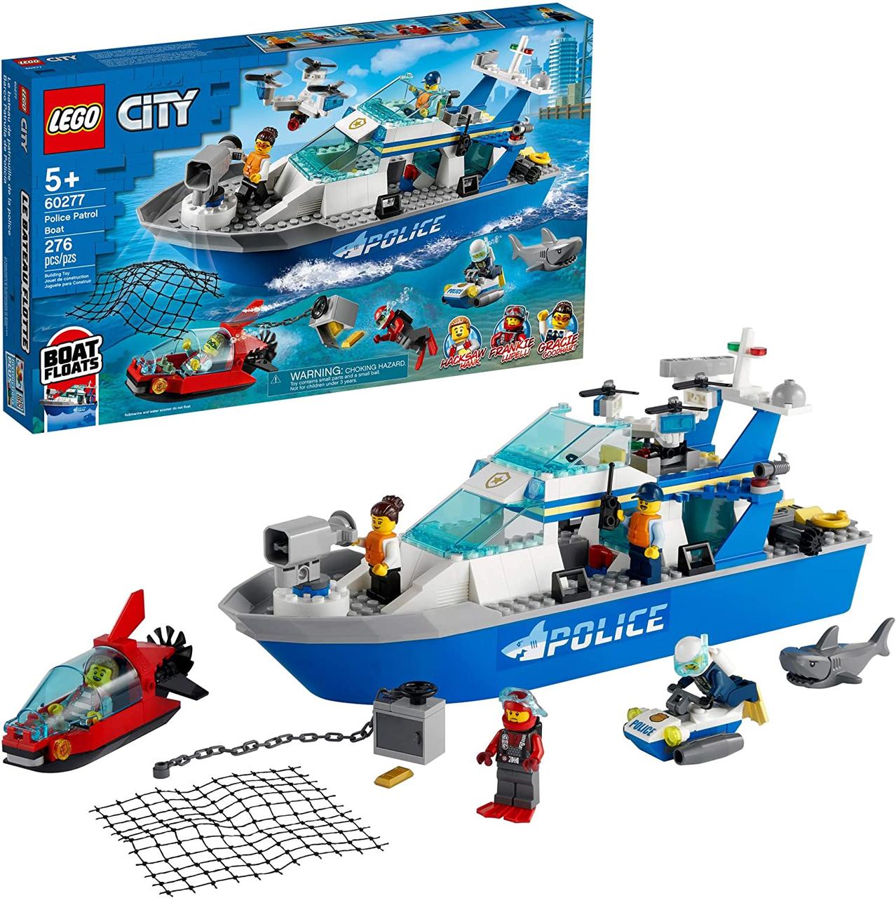 LEGO City Police Patrol Boat