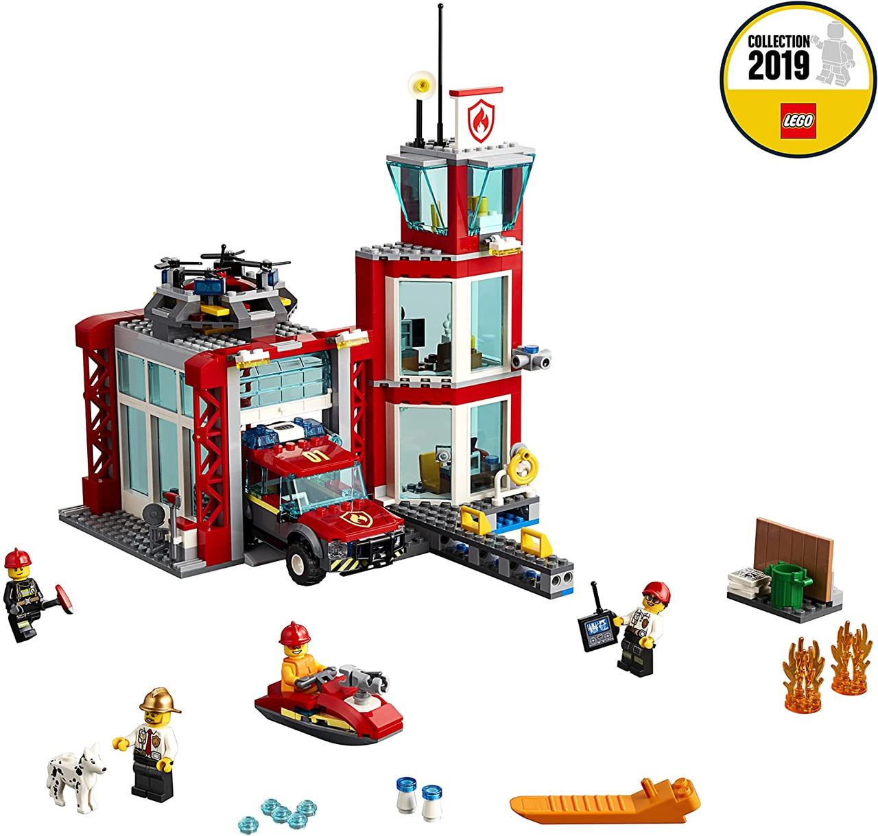 Lego city best sale fire station 2008