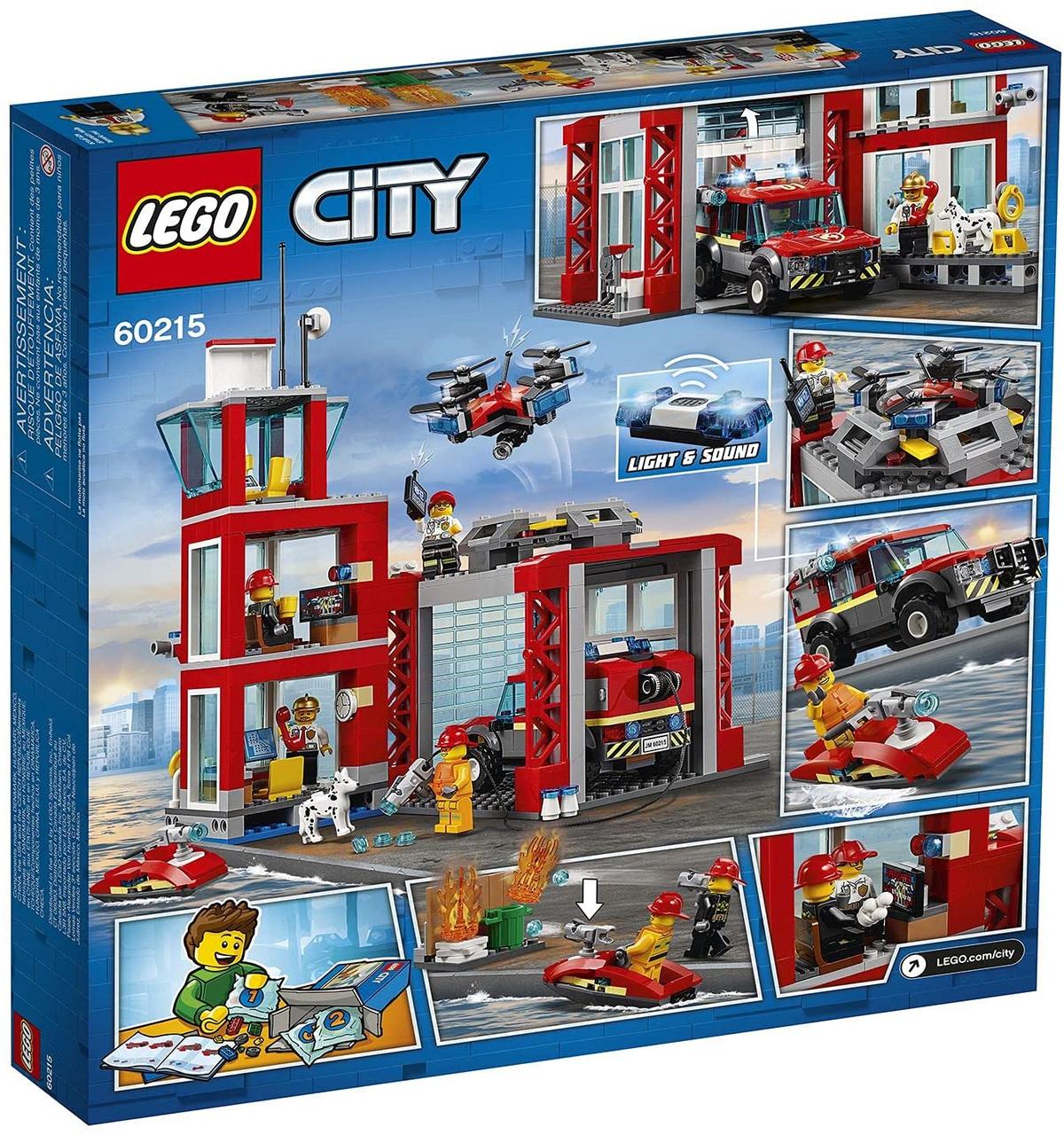 Lego city fire station 2008 sales