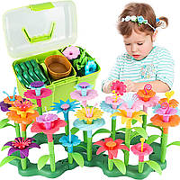Іграшки для дівчаток вік 3-6 років - Квітковий сад Будівельна іграшка розвиваюча