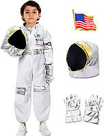 Костюм космонавта для детей, набор для игр в космосе для ролевых игр для маленьких мальчиков и девочек 3-7 лет