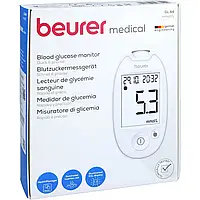 Глюкометр немецкого бренда Beurer GL 44 единицы измерения mmol/L