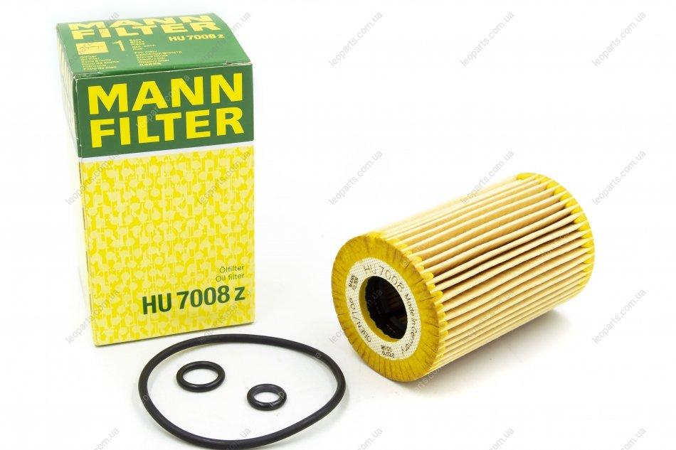 Фільтр оливний MANN-FILTER HU 7008 Z Volkswagen Tiguan 2007 2018