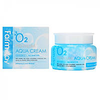 Кислородный крем для лица FarmStay O2 Premium Aqua Cream, 100 мл