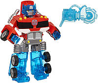 Роботы-спасатели Playskool Heroes Transformers заряжают энергией фигурку Оптимуса Прайма, возраст 3 7 лет