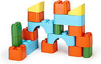 Детский конструктор - Набор кубиков для детей Green Toys - 18 предметов для сборки и складывания