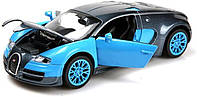 Модели автомобилей, литые под давлением автомобили Bugatti Veyron из сплава 1:32 со светом и звуком