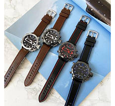 ЧОЛОВІЧИЙ НАРУЧНИЙ ГОДИННИК Megalith 8051M Brown-Black-Dark Gray, фото 5