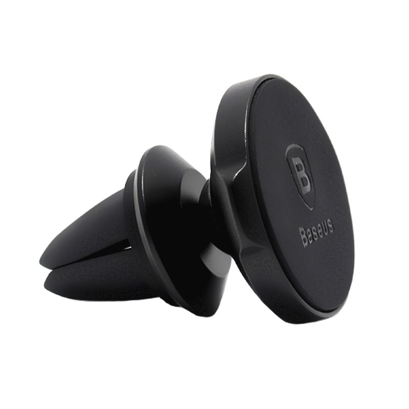 Тримач (автотримач) магнітний для телефону в машину Baseus Small Ears ser. Чорний (SUER-A01)