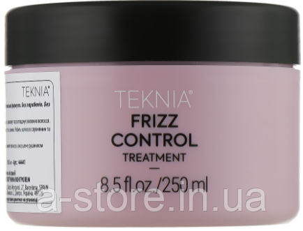 Дисциплінарна маска для неслухняного або хвилястого волосся Lakme Teknia Frizz Control Protector