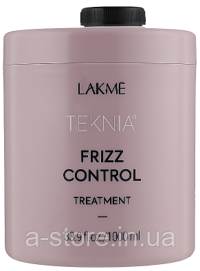 Дисциплінарна маска для неслухняного або хвилястого волосся Lakme Teknia Frizz Control Protector