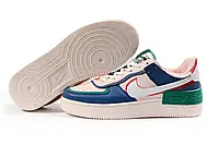 Жіночі кросівки Nike Найк Air Force 1, шкіра, піна, різні кольори. 36