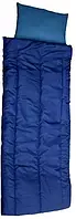 Cпальник ковдру Perfect Karolina з подушкою (72sм*195sм + 30см подушка) - синій, для походів і пікніків.