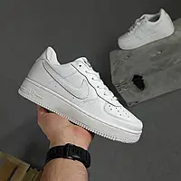 Мужские кроссовки Nike Найк Air Force, белые 41