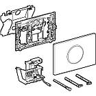Кнопка зливу для інсталяції GEBERIT подвійна сенсорна чорна 116677 115.907.KM.1, фото 3