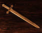Меч дерев'яний дитячий "Романський меч" 68 см, фото 9